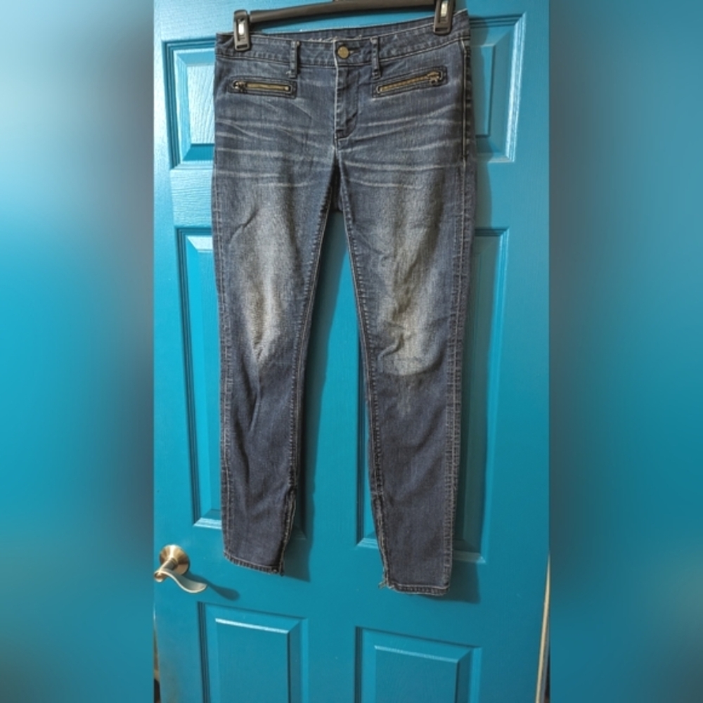 Martin + OSA zip picket jeans vintage skinny fit edgy